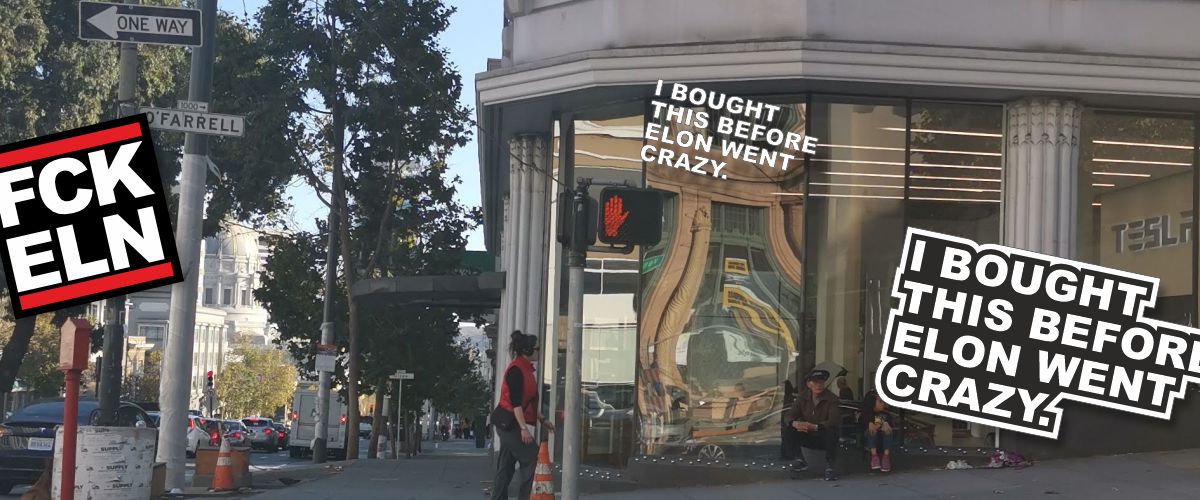 Elon & Tesla Aufkleber