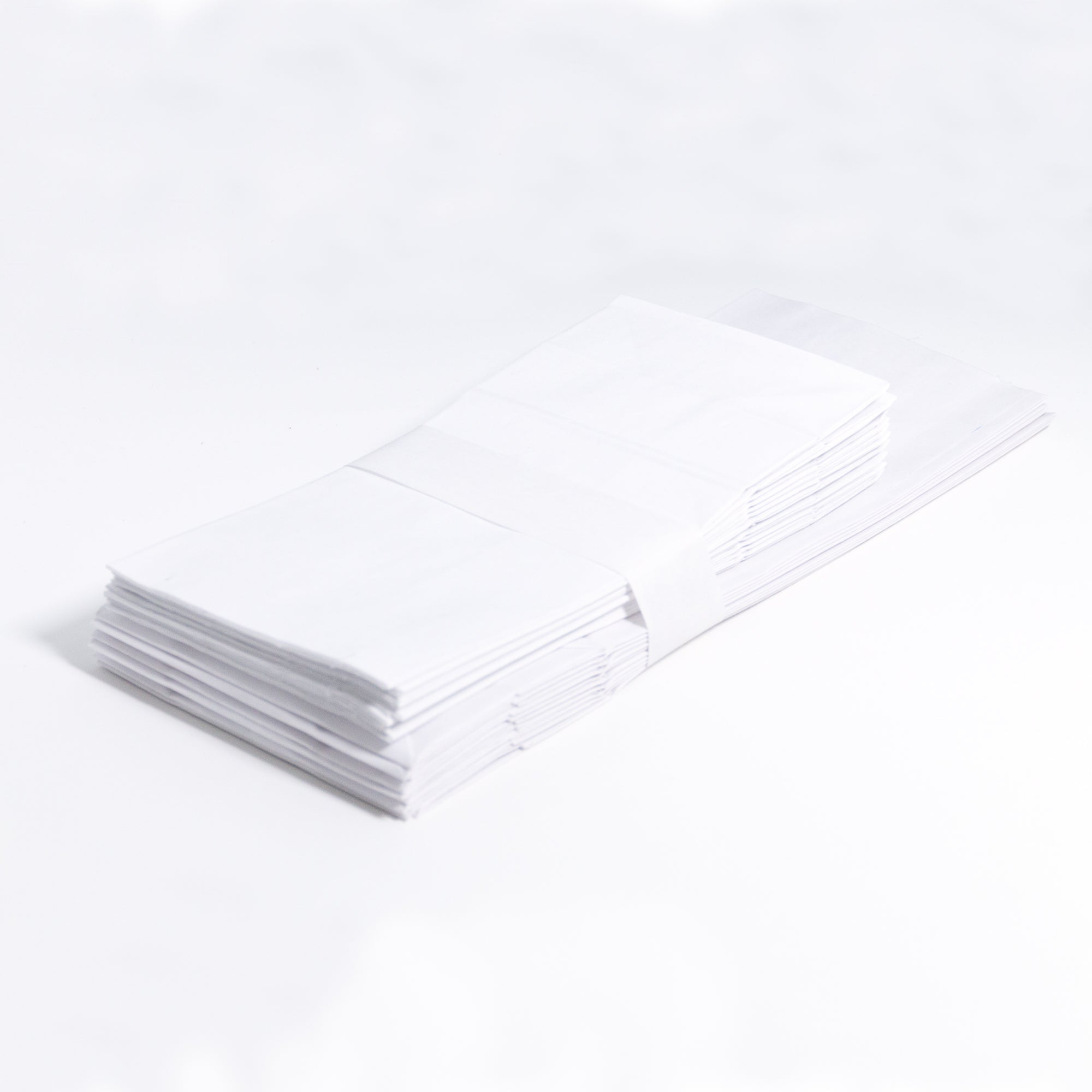 25 weiße Papiertüten 25 Pack 10 groß, 15 klein, weiß