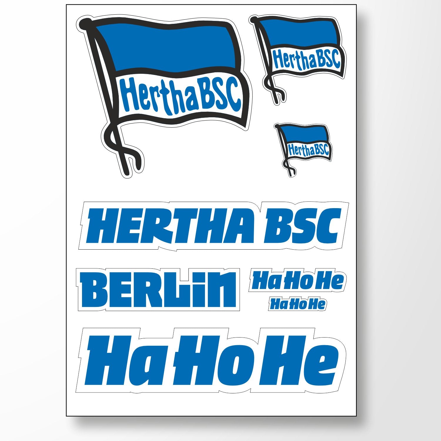 Stickerbogen DIN A5 | Premium-Aufkleber