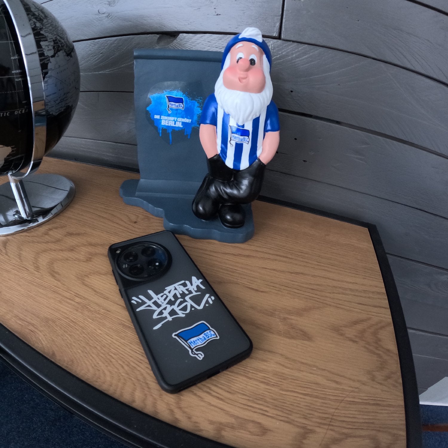 Stickerbogen Hertha BSC Tags DIN A5 | Premium-Aufkleber transparente Folie