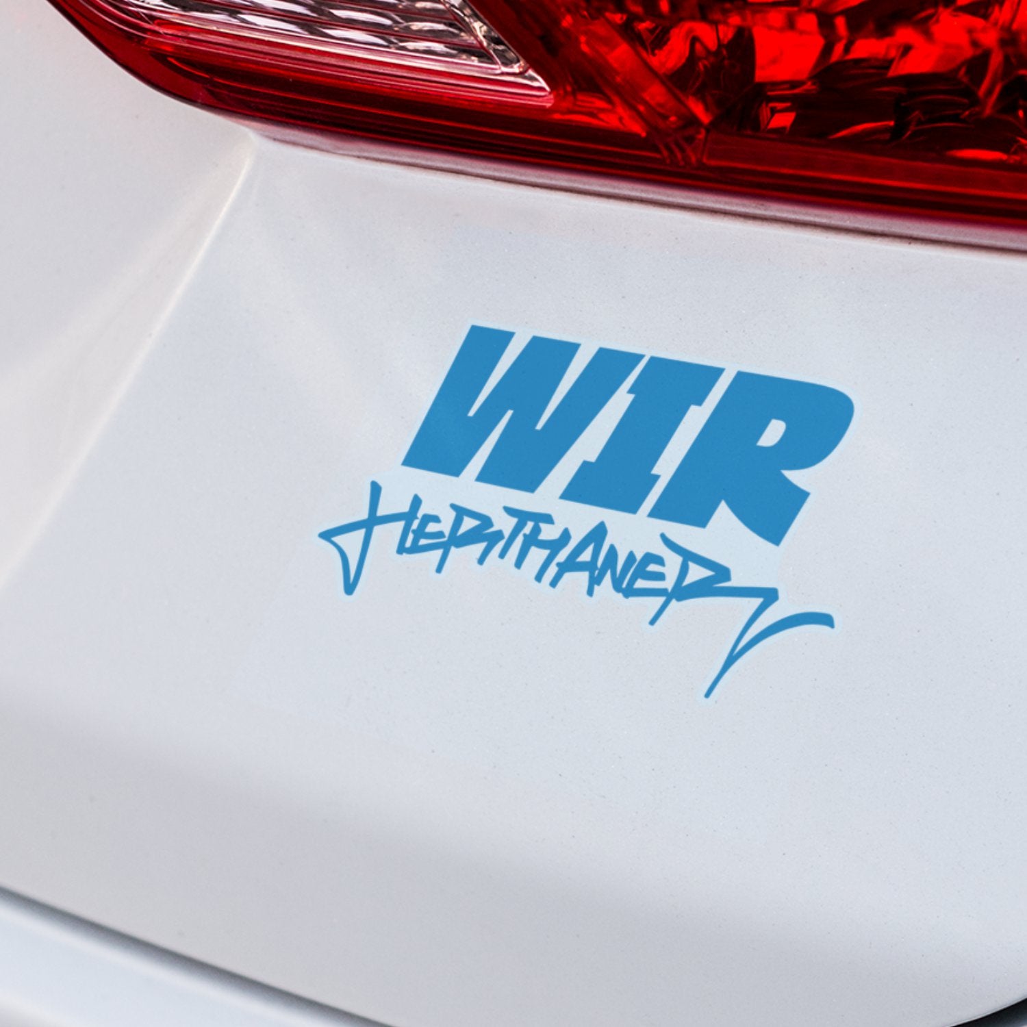 Stickerbogen Hertha BSC Tags DIN A5 | Premium-Aufkleber transparente Folie