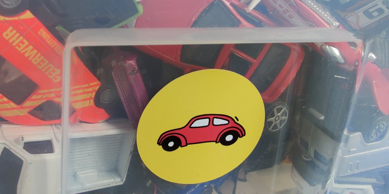 Ordnungssticker & Aufräumsticker Kinderzimmer - Sticker-Depot.de by Typographus