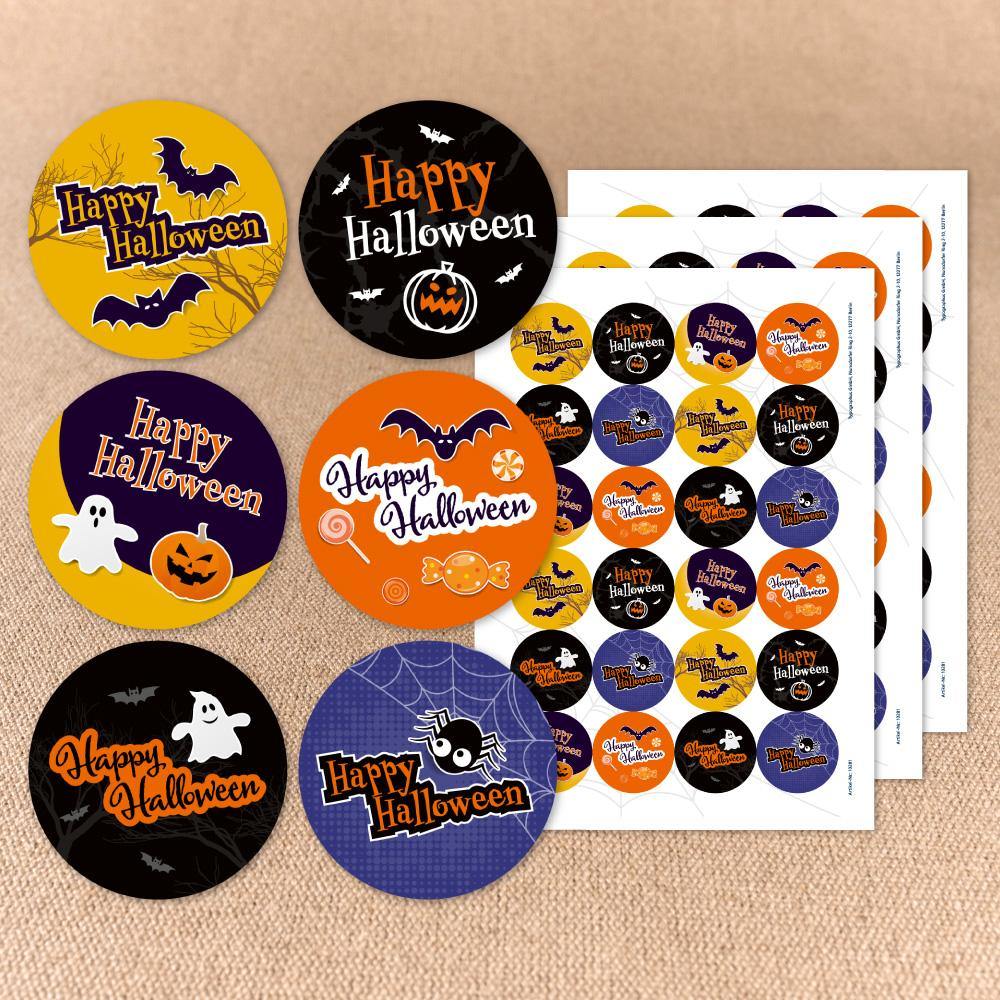 Halloween-Aufkleber Deko-Set 1 - Sticker-Depot.de by Typographus